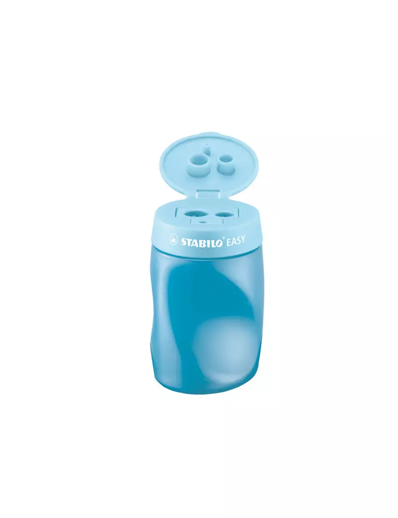 Temperamatite Easy Stabilo - 3 Fori - Mancini - 4501/2 (Blu) Temperamatite Easy Stabilo - 3 Fori - Mancini - 4501/2 (Blu)