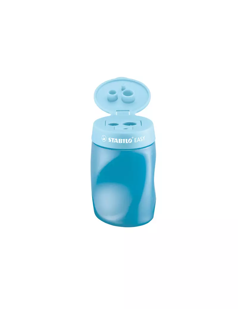 Temperamatite Easy Stabilo - 3 Fori - Destrorsi - 4502/2 (Blu) Temperamatite Easy Stabilo - 3 Fori - Destrorsi - 4502/2 (Blu)