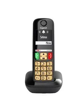 Telefono Cordless DECT Gigaset E270 Panasonic - 531812121 (Nero)