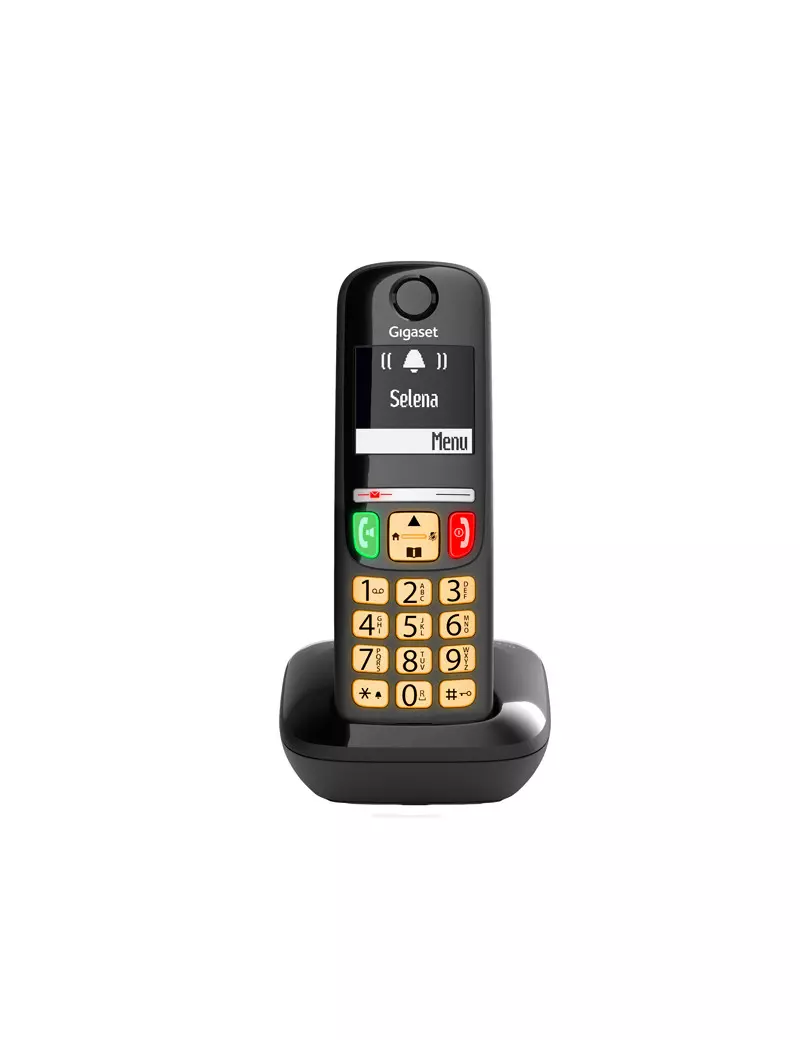 Telefono Cordless DECT Gigaset E270 Panasonic - 531812121 (Nero) Telefono Cordless DECT Gigaset E270 Panasonic - 531812121 (Nero)