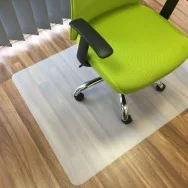 Tappeto Salvapavimenti Chair Mat Velcoc - 90x120 cm - ZGCHAIR9012 (Trasparente)