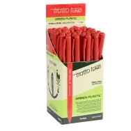 Penna a Sfera a Scatto Tratto Uno Green Fila - 1 mm - F838302 (Rosso Conf. 50)