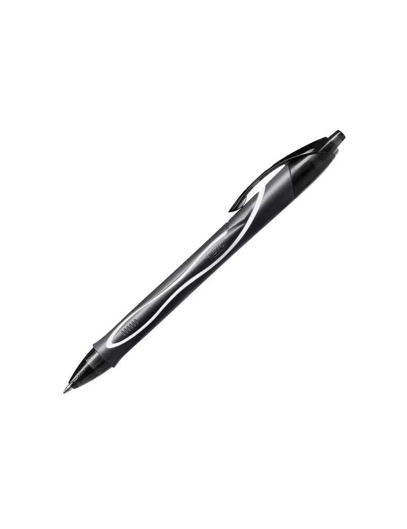 Penna Gelocity Quick Dry Bic - 0,7 mm - 949873 (Nero Conf. 12)