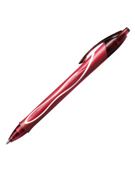 Penna Gelocity Quick Dry Bic - 0,7 mm - 949874 (Rosso Conf. 12)