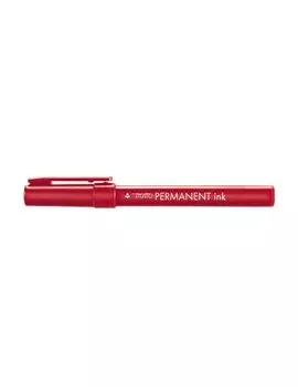 Marcatore Permanente Tratto Permanent Ink Fila - Punta Tonda - 2 mm - 732502 (Rosso Conf. 12)