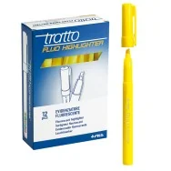 Evidenziatore Tratto Fluo Highlighter Fila - 1-5 mm - 733001 (Giallo Conf. 12)