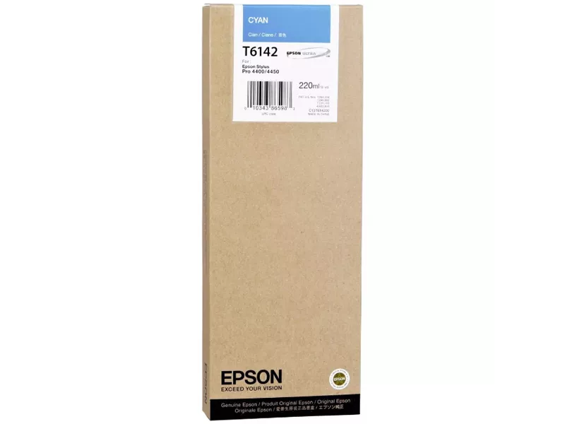 Cartuccia Originale Epson T614200 (Ciano 220 ml) Cartuccia Originale Epson T614200 (Ciano 220 ml)