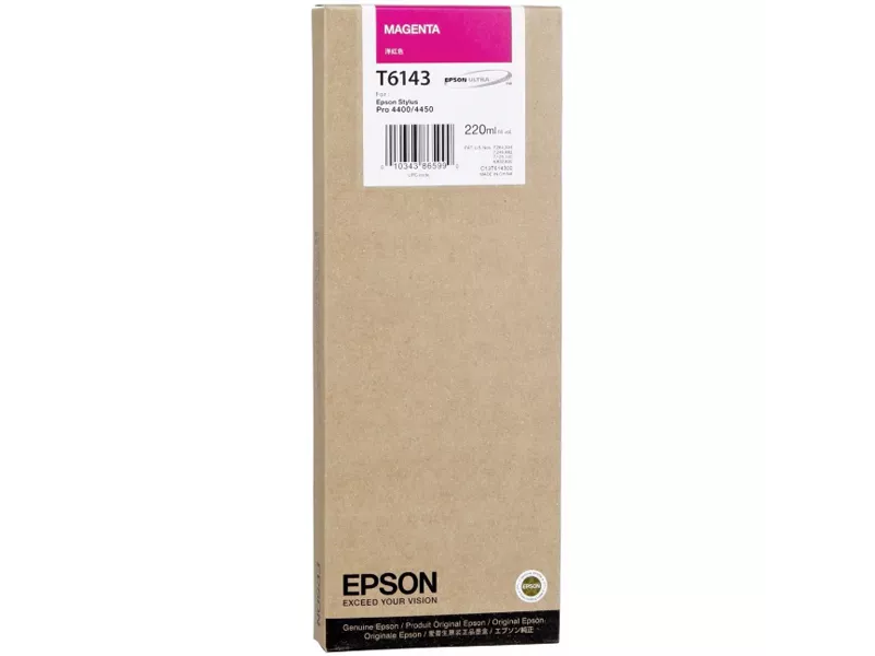 Cartuccia Originale Epson T614300 (Magenta 220 ml)