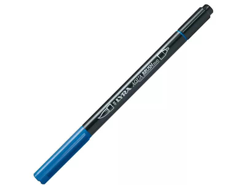 Pennarelli Aqua Brush Duo Lyra Fila - L6520051 (Blu di Prussia Conf. 10)