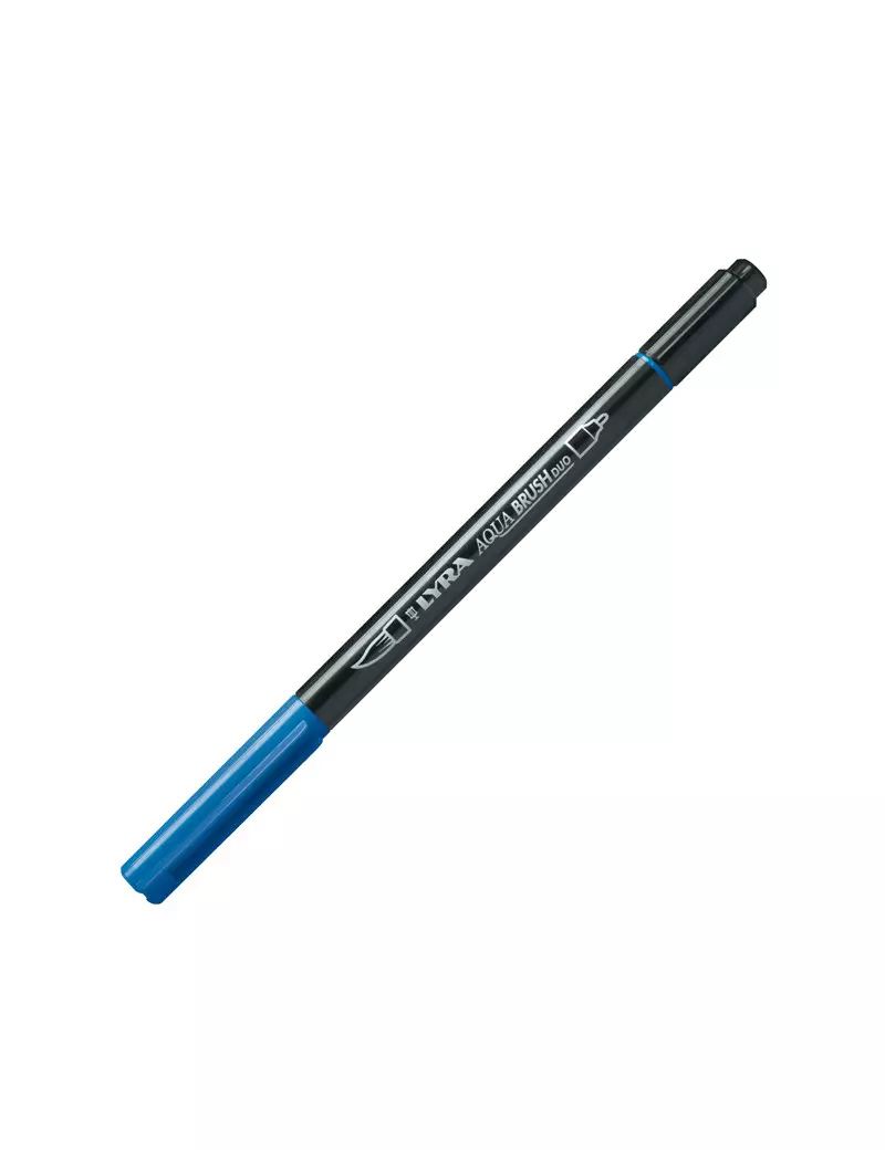 Pennarelli Aqua Brush Duo Lyra Fila - L6520051 (Blu di Prussia Conf. 10)