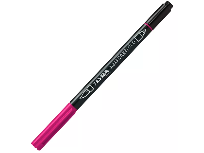 Pennarelli Aqua Brush Duo Lyra Fila - L6520027 (Carminio Chiaro Conf. 10)