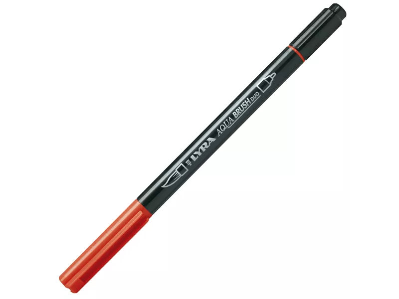 Pennarelli Aqua Brush Duo Lyra Fila - L6520026 (Carminio Scuro Conf. 10)