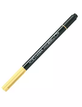 Pennarelli Aqua Brush Duo Lyra Fila - L6520002 (Giallo Chiaro Conf. 10)