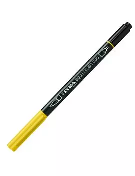 Pennarelli Aqua Brush Duo Lyra Fila - L6520006 (Giallo Cromo Chiaro Conf. 10)