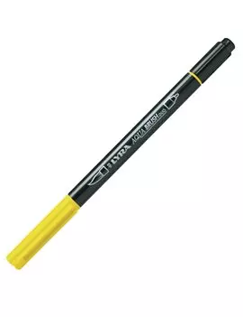 Pennarelli Aqua Brush Duo Lyra Fila - L6520005 (Giallo di Cadmio Limone Conf. 10)