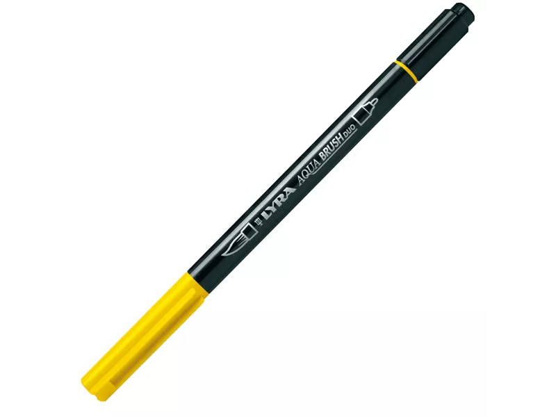 Pennarelli Aqua Brush Duo Lyra Fila - L6520007 (Giallo Limone Conf. 10)