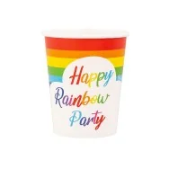 Bicchiere in Cartoncino - 250 cc (Arcobaleno Conf. 8)