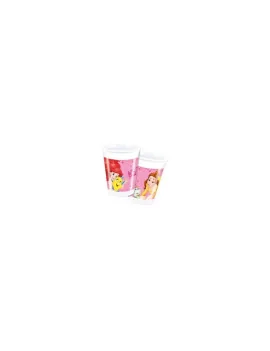 Bicchiere in Cartoncino - 200 ml (Principesse Conf. 8)