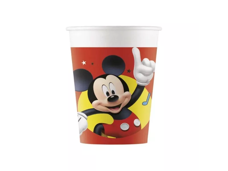 Bicchiere in Cartoncino - 200 ml (Topolino Conf. 8)
