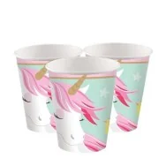 Bicchiere in Cartoncino - 200 ml (Unicorno Conf. 8)