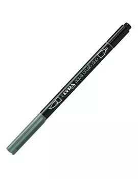 Pennarelli Aqua Brush Duo Lyra - L6520097 (Grigio Medio Freddo Conf. 10)