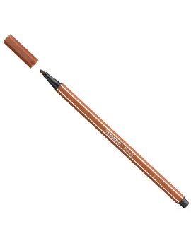 Pennarello Pen 68 Stabilo - 1 mm - 68/38 (Sanguigno Conf. 10)