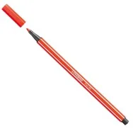 Pennarello Pen 68 Stabilo - 1 mm - 68/40 (Rosso Chiaro Conf. 10)