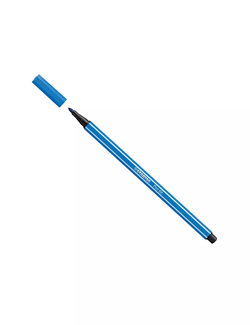 Pennarello Pen 68 Stabilo - 1 mm - 68/41 (Blu Scuro Conf. 10) Pennarello Pen 68 Stabilo - 1 mm - 68/41 (Blu Scuro Conf. 10)