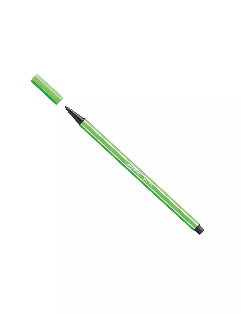 Pennarello Pen 68 Stabilo - 1 mm - 68/43 (Verde Foglia Conf. 10) Pennarello Pen 68 Stabilo - 1 mm - 68/43 (Verde Foglia Conf. 10)