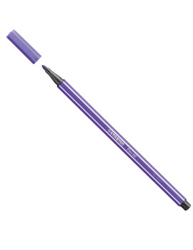 Pennarello Pen 68 Stabilo - 1 mm - 68/55 (Viola Conf. 10)