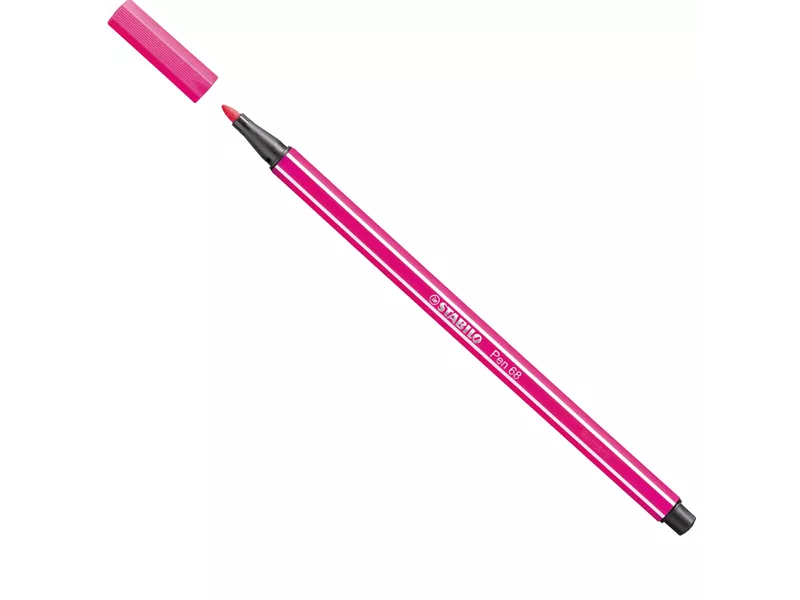 Pennarello Pen 68 Stabilo - 1 mm - 68/56 (Rosa Scuro Conf. 10) Pennarello Pen 68 Stabilo - 1 mm - 68/56 (Rosa Scuro Conf. 10)