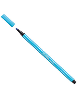 Pennarello Pen 68 Stabilo - 1 mm - 68/57 (Azzurro Conf. 10)