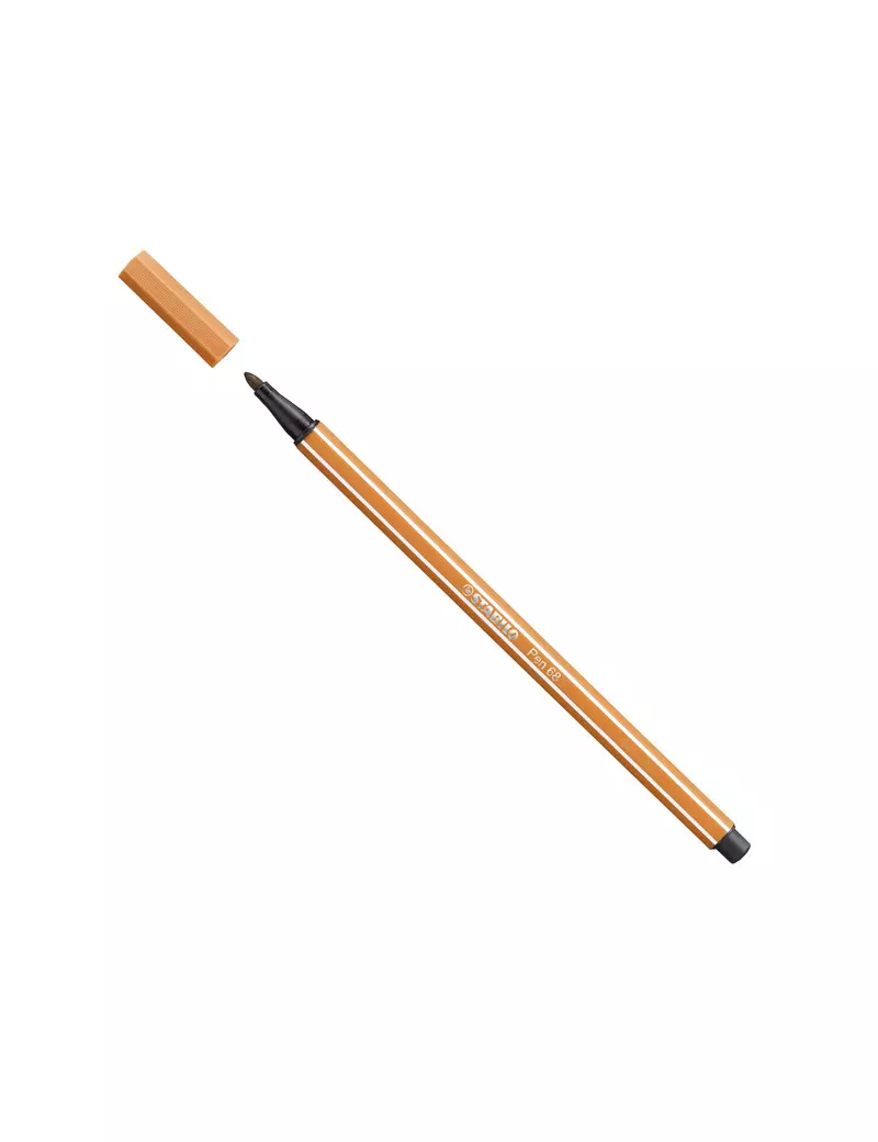 Pennarello Pen 68 Stabilo - 1 mm - 68/89 (Ocra Scuro Conf. 10) Pennarello Pen 68 Stabilo - 1 mm - 68/89 (Ocra Scuro Conf. 10)