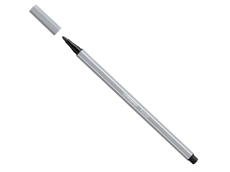Pennarello Pen 68 Stabilo - 1 mm - 68/95 (Grigio Freddo Medio Conf. 10)