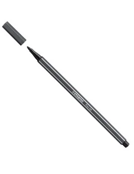 Pennarello Pen 68 Stabilo - 1 mm - 68/97 (Grigio Freddo Scuro Conf. 10)