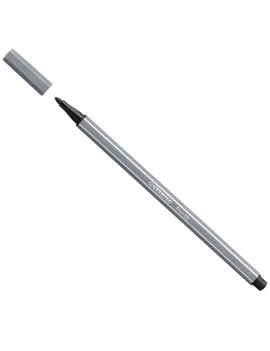 Pennarello Pen 68 Stabilo - 1 mm - 68/96 (Grigio Scuro Conf. 10)