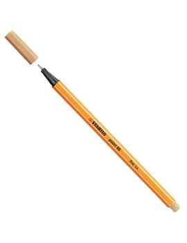 Fineliner Point 88 Stabilo - 0,4 mm - 88/88 (Ocra Chiaro Conf. 10)