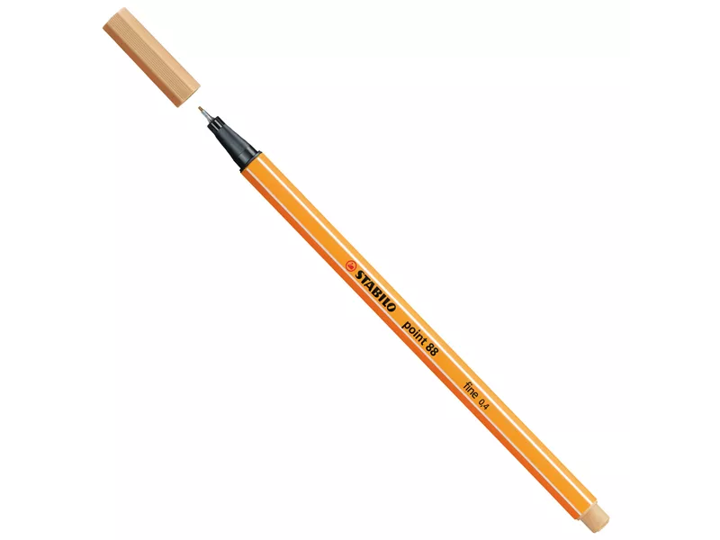 Fineliner Point 88 Stabilo - 0,4 mm - 88/88 (Ocra Chiaro Conf. 10)