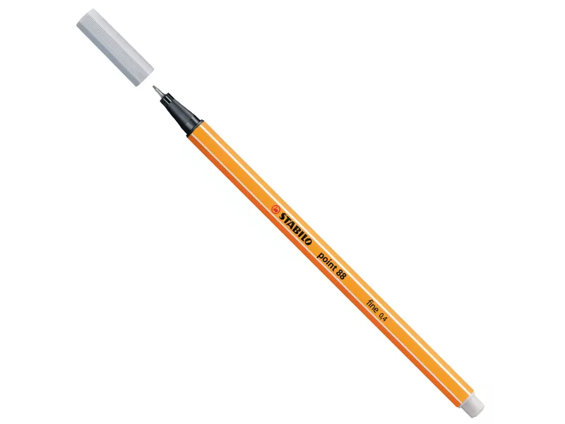 Fineliner Point 88 Stabilo - 0,4 mm - 88/94 (Grigio Chiaro Conf. 10)