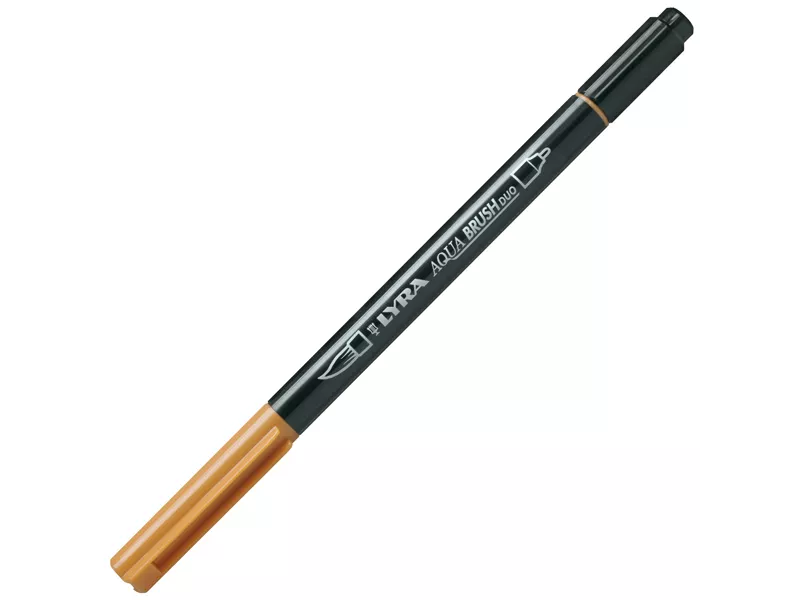 Pennarelli Aqua Brush Duo Lyra - L6520083 (Ocra d'Oro Conf. 10)