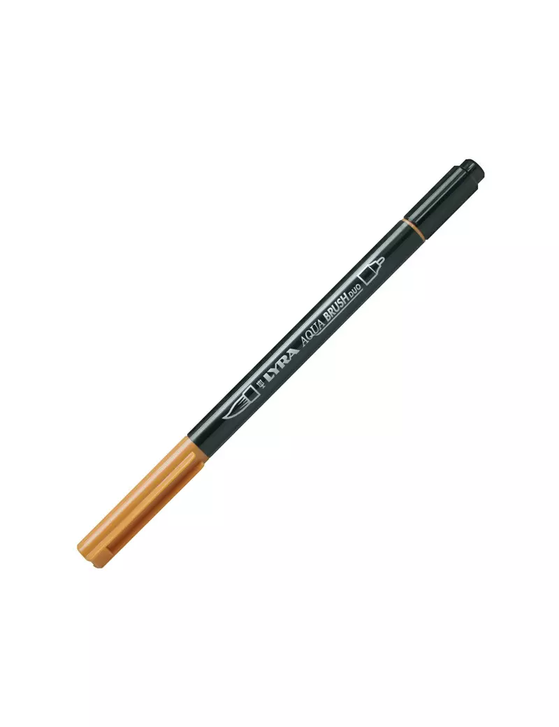 Pennarelli Aqua Brush Duo Lyra - L6520083 (Ocra d'Oro Conf. 10)