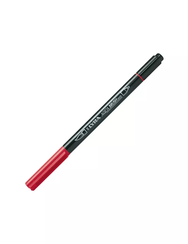 Pennarelli Aqua Brush Duo Lyra - L6520091 (Rosso Pompei Conf. 10)