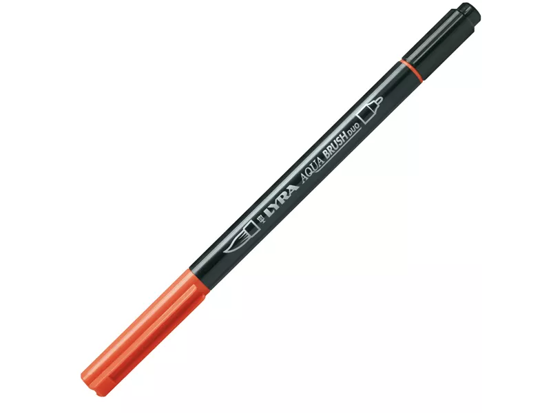 Pennarelli Aqua Brush Duo Lyra - L6520015 (Rosso Saturno Conf. 10)