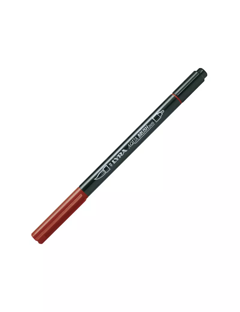 Pennarelli Aqua Brush Duo Lyra - L6520090 (Rosso Venezia Conf. 10)