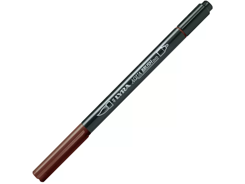 Pennarelli Aqua Brush Duo Lyra - L6520075 (Seppia Scuro Conf. 10)