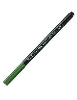 Pennarelli Aqua Brush Duo Lyra - L6520073 (Verde Oliva Conf. 10)