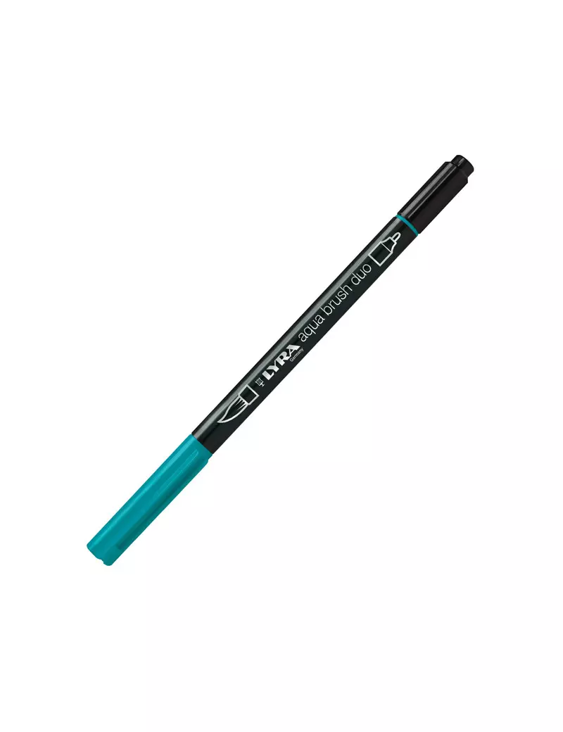 Pennarelli Aqua Brush Duo Lyra - L6520061 (Verde Paolo Veronese Conf. 10) Pennarelli Aqua Brush Duo Lyra - L6520061 (Verde Paolo Veronese Conf. 10)