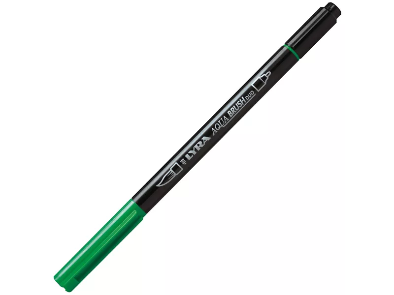 Pennarelli Aqua Brush Duo Lyra - L6520067 (Verde Permanente Conf. 10)