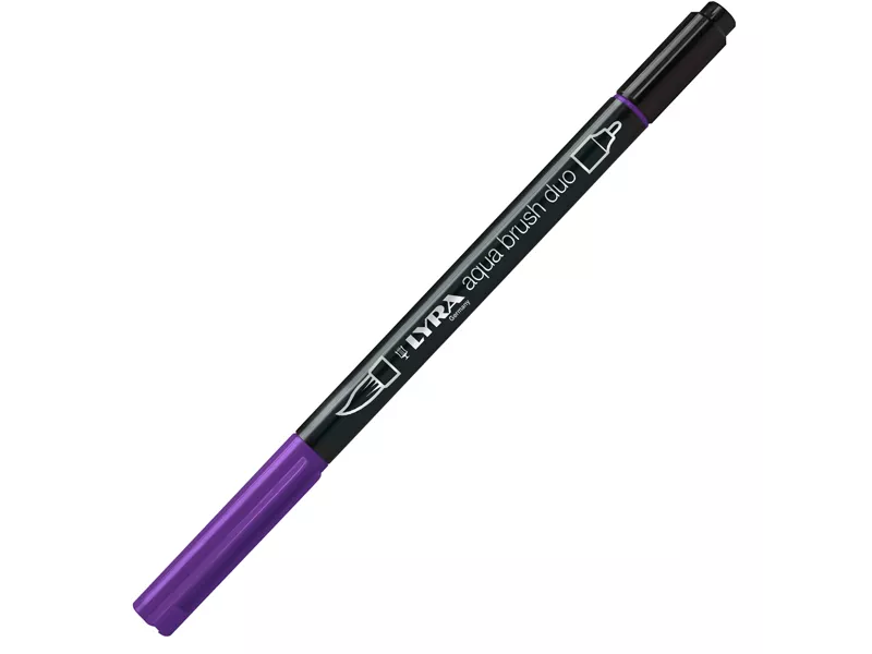 Pennarelli Aqua Brush Duo Lyra - L6520037 (Violetto Bluastro Conf. 10) Pennarelli Aqua Brush Duo Lyra - L6520037 (Violetto Bluastro Conf. 10)