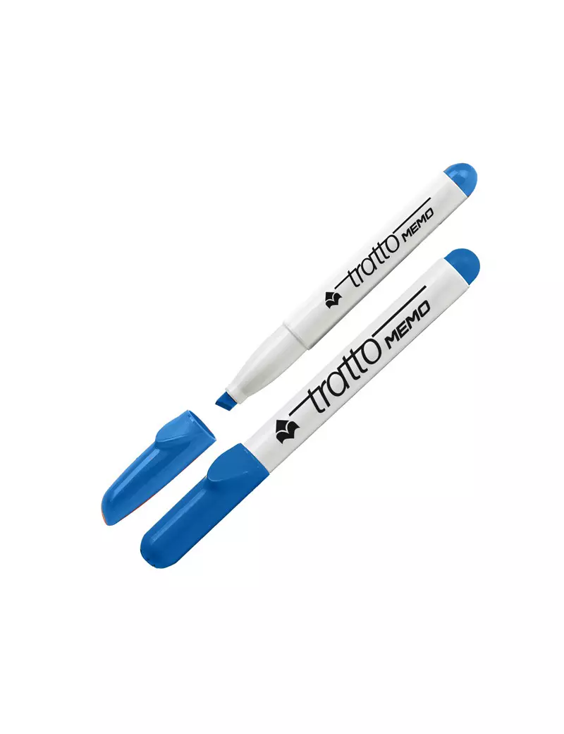 Marcatore a Secco per Lavagne Tratto Memo Fila - Punta Scalpello - 6,5 mm - 852001 (Blu Conf. 12) Marcatore a Secco per Lavagne Tratto Memo Fila - Punta Scalpello - 6,5 mm - 852001 (Blu Conf. 12)